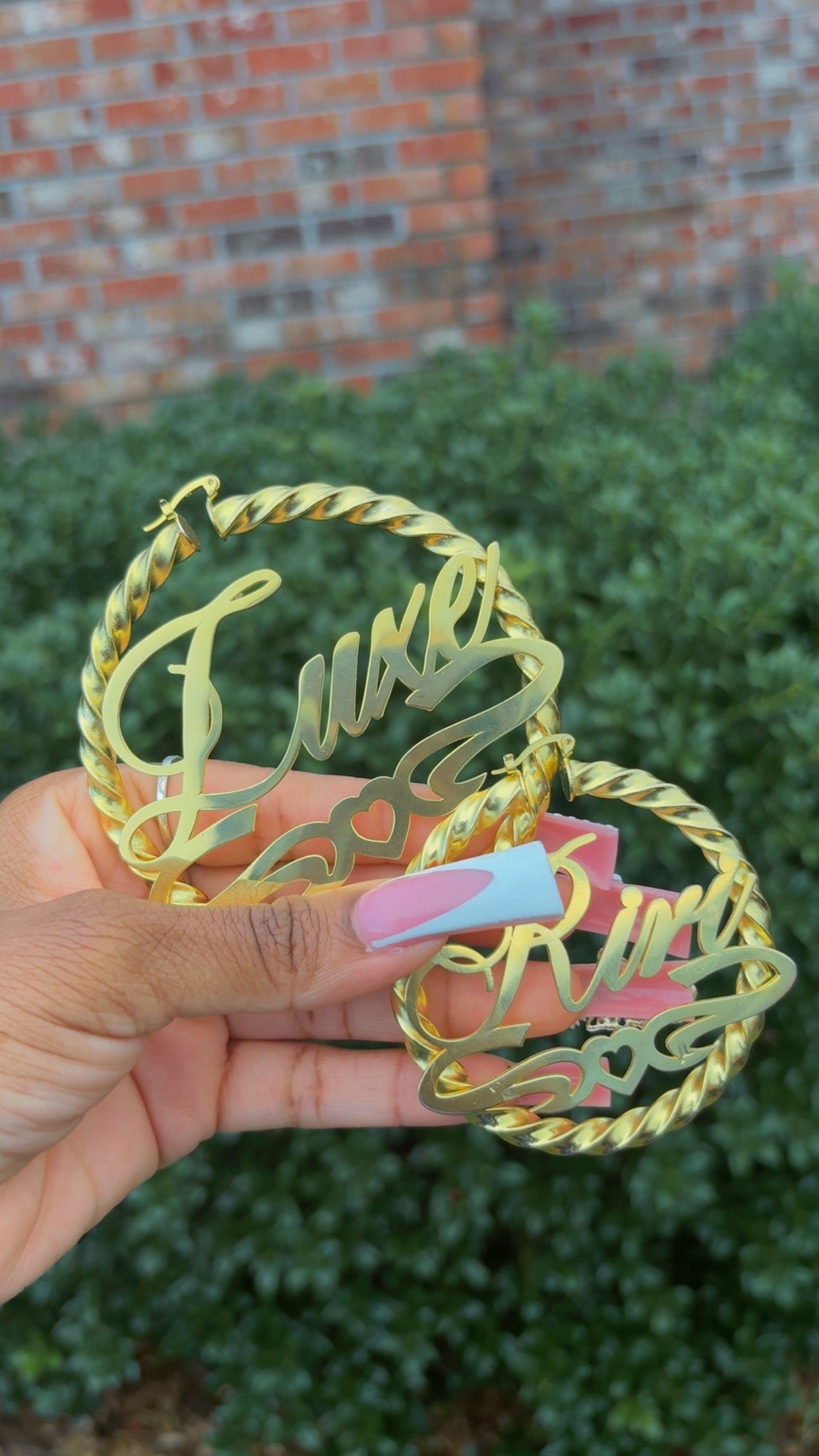 Signature Luv Hoops (Custom)