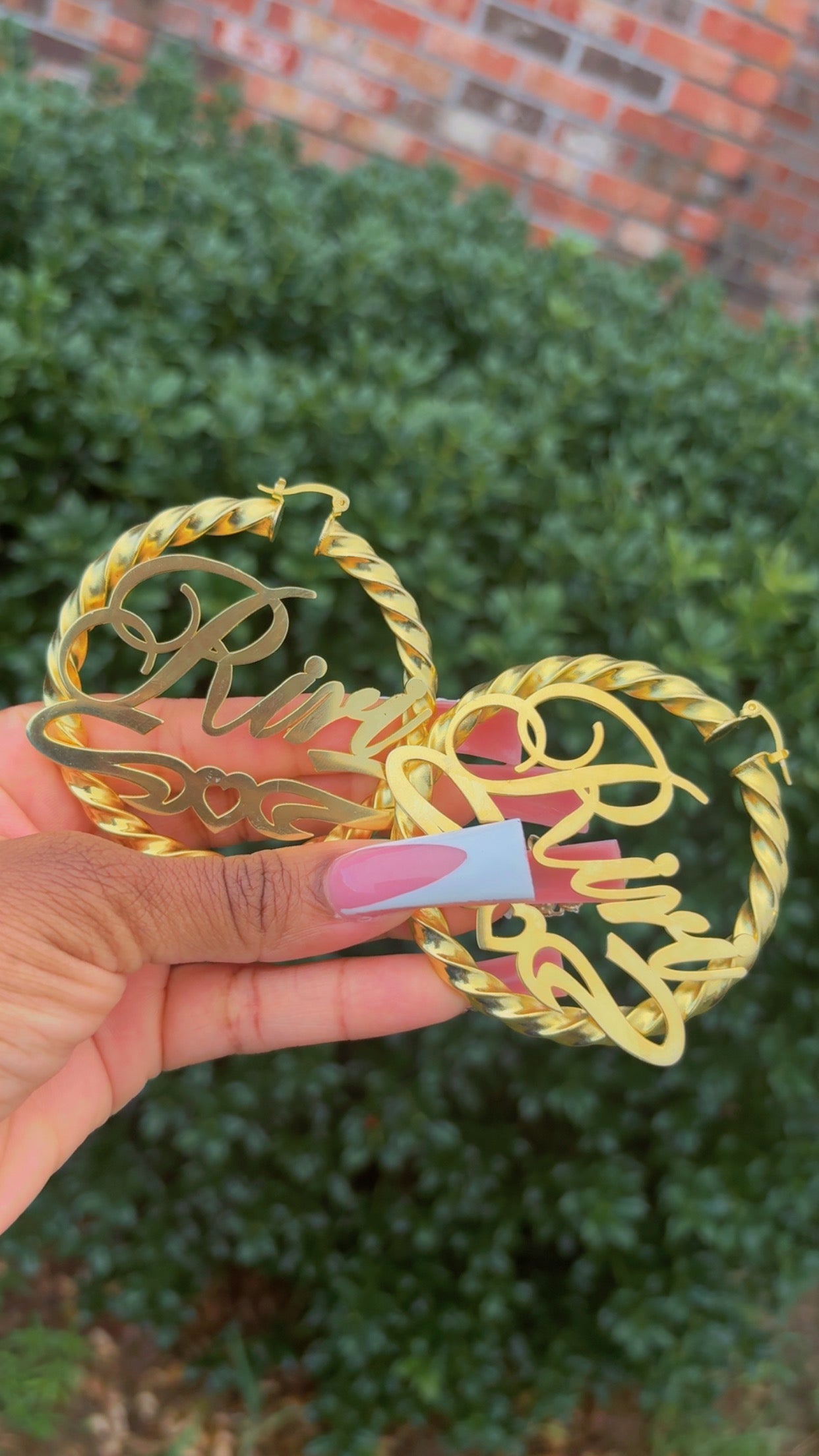 Signature Luv Hoops (Custom)