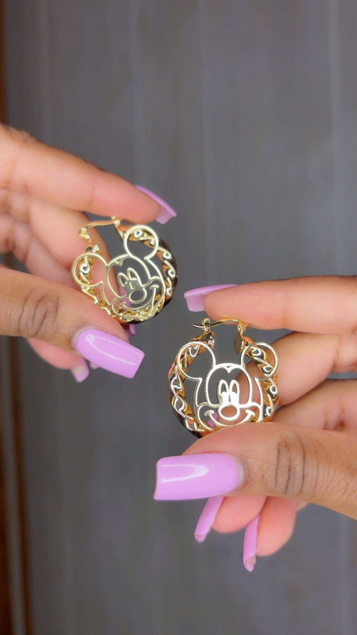 Mini Mickey Hoops
