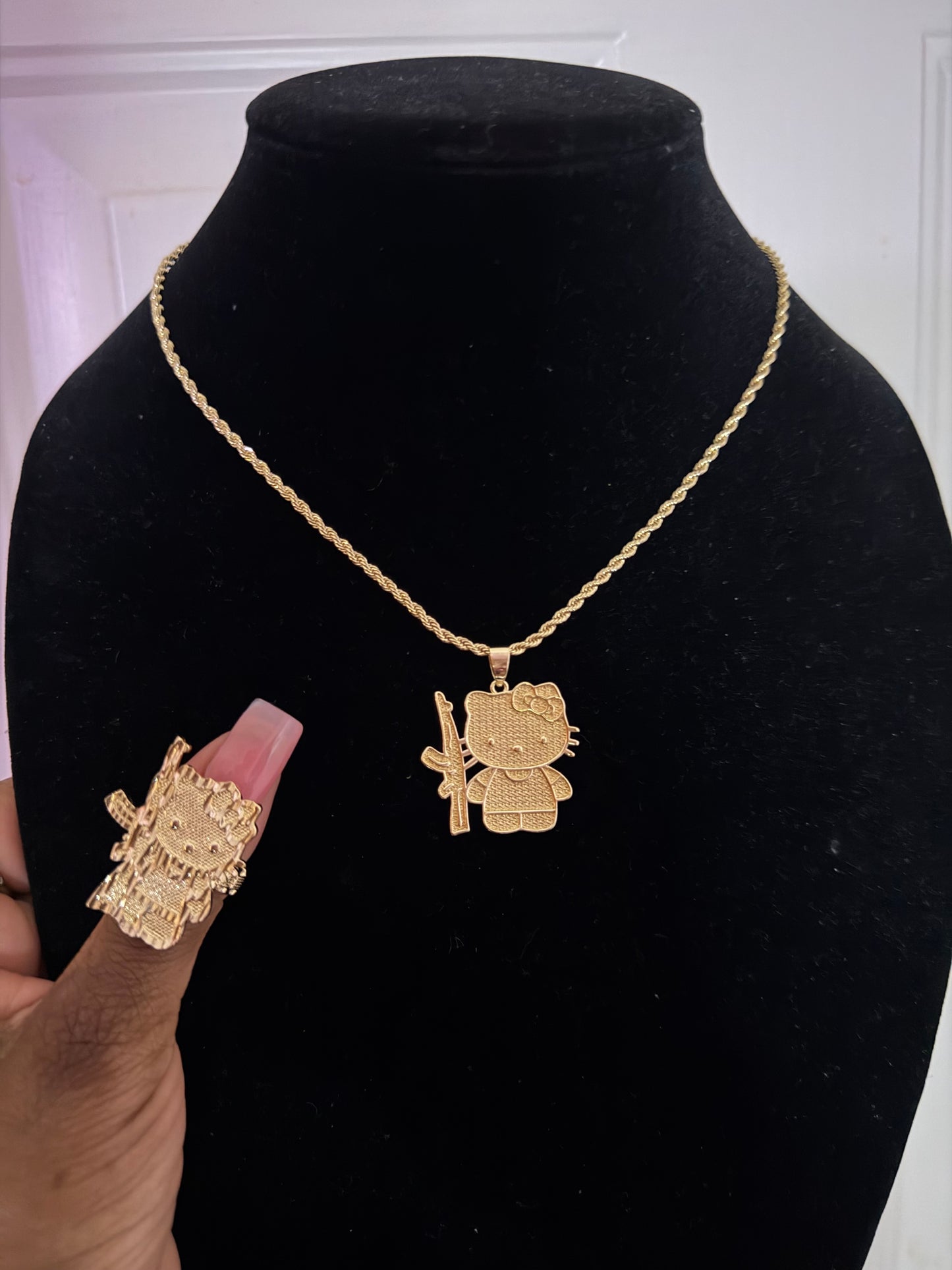 Savage Kitty Necklace