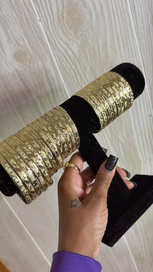 22k Bangles