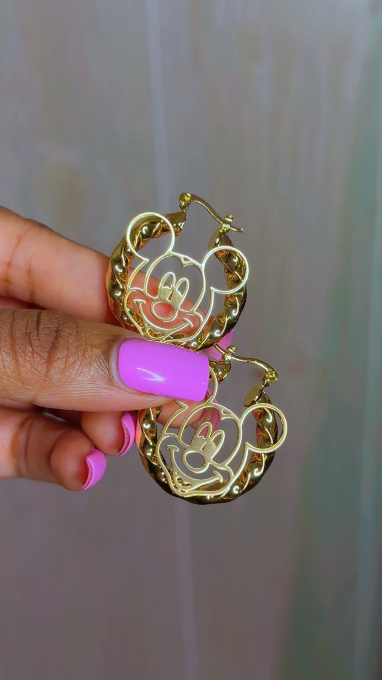 Mini Mickey Hoops