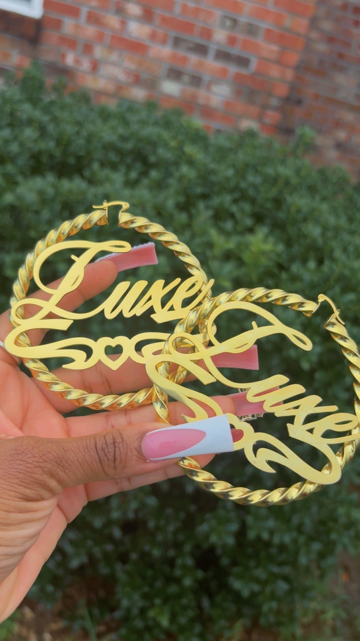 Signature Luv Hoops (Custom)