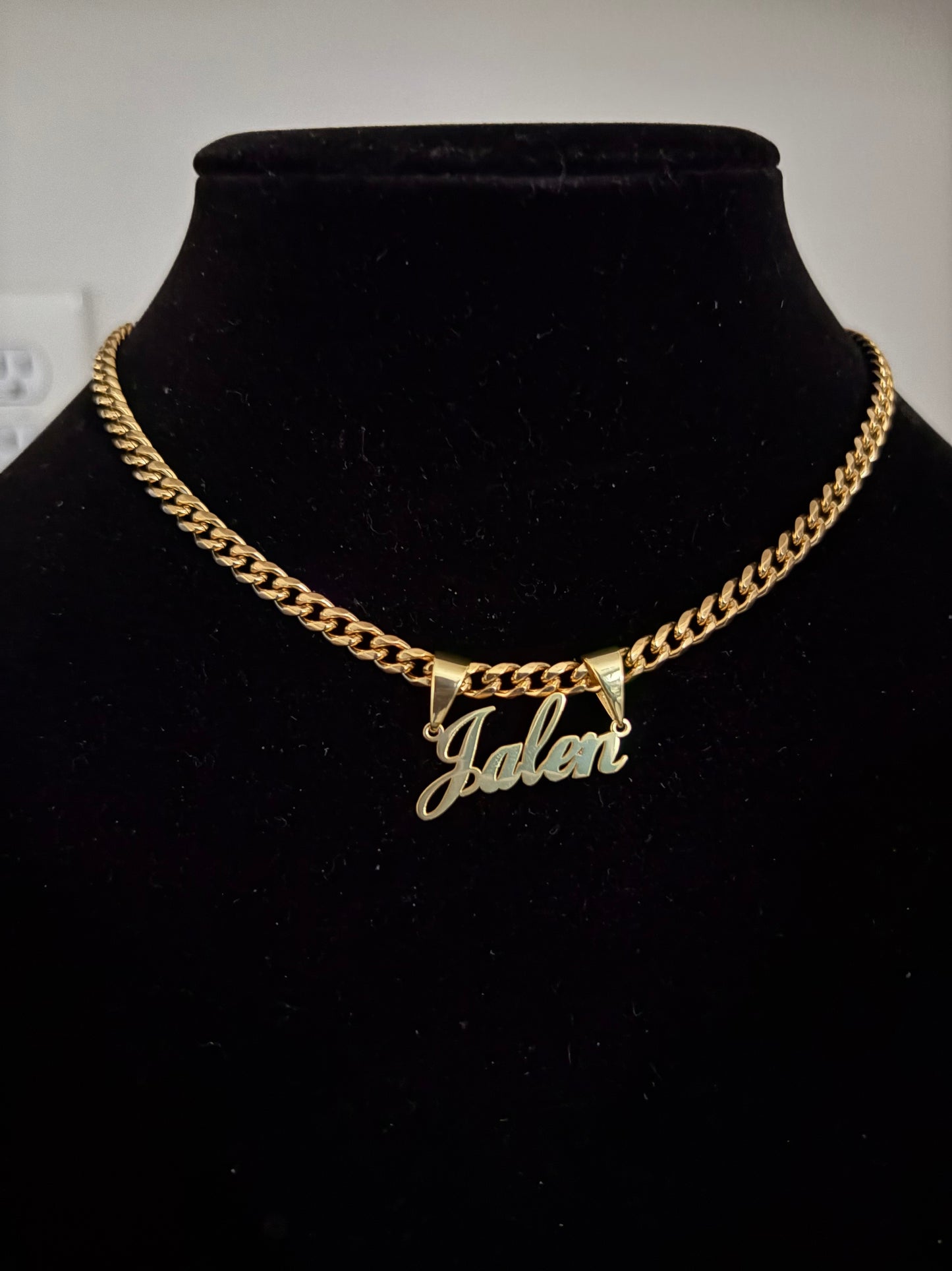 Cuban Nameplate (Custom)