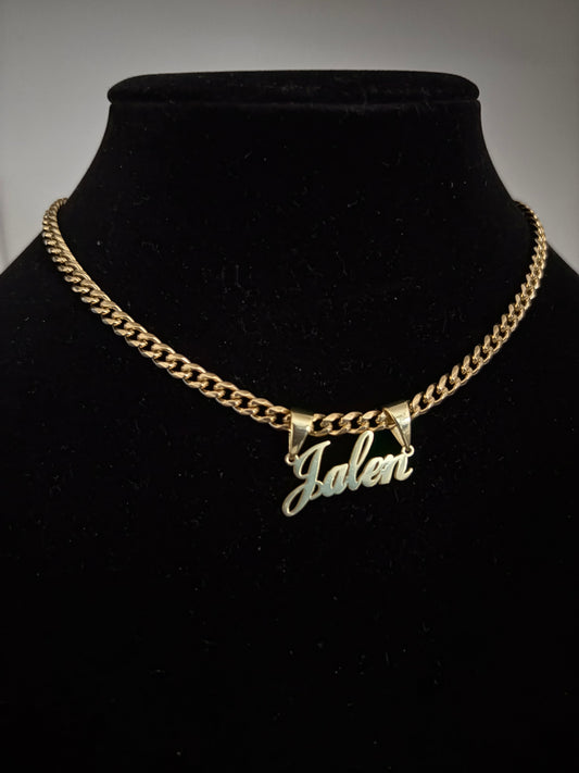Cuban Nameplate (Custom)