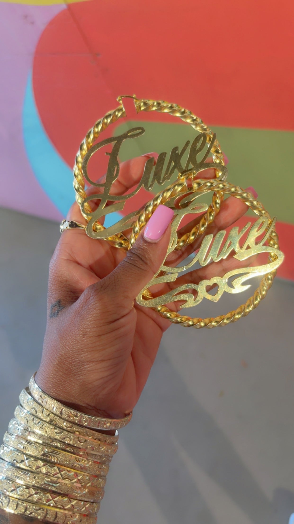 Signature Luv Hoops (Custom)